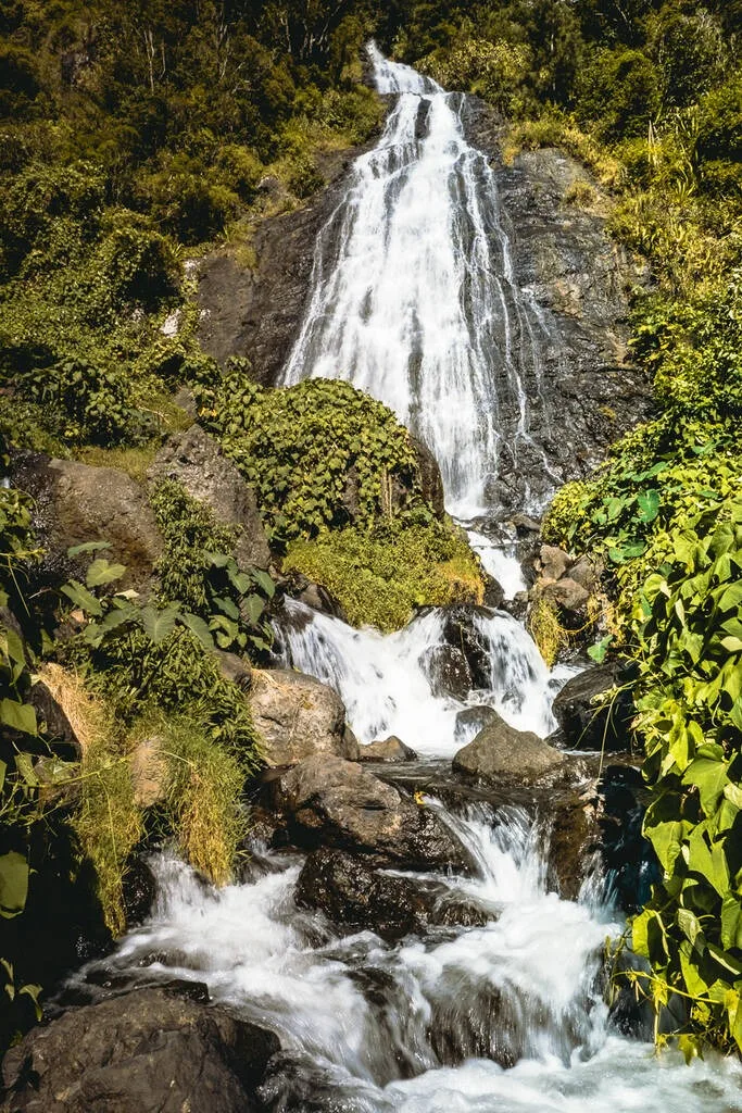 cascade du voile de la mariée à la Réunion