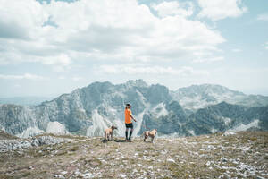 Vue depuis le sommet du Putas dans le Durmitor au Monténégro