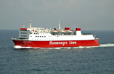 Ferry Monténégro - Italie